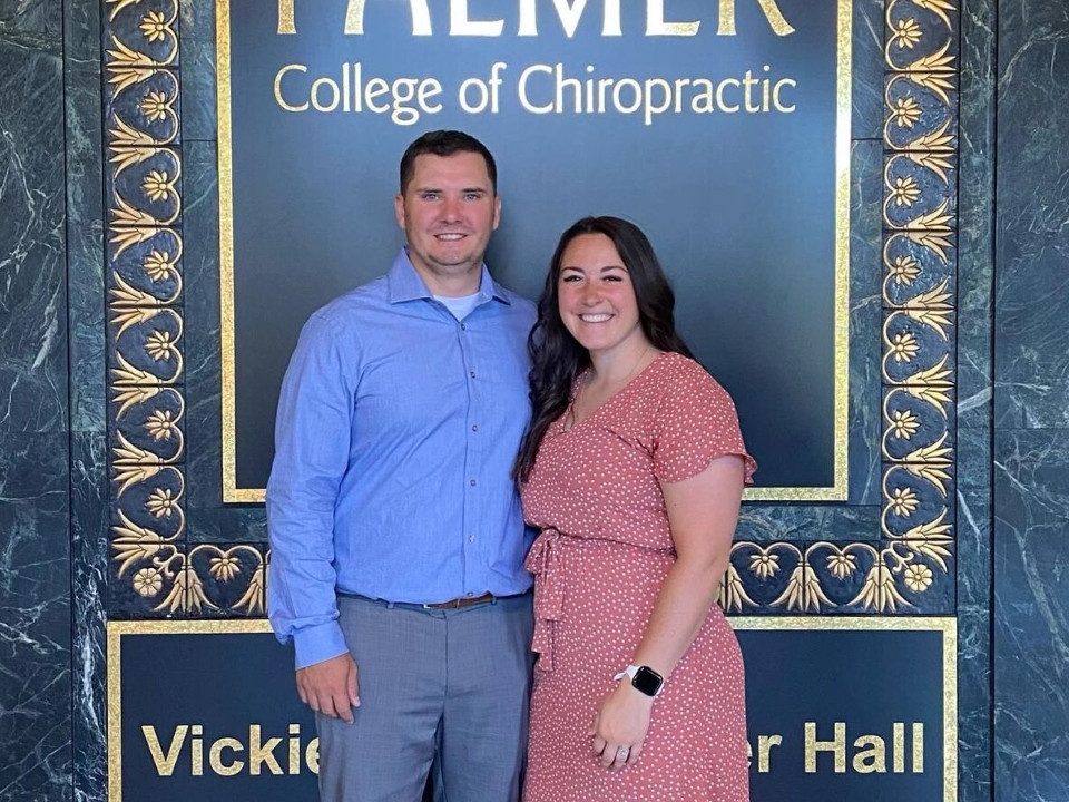 Dr. Emily Gardner and Dr. Sam Gardner, owners of Gardner Chiropractic.